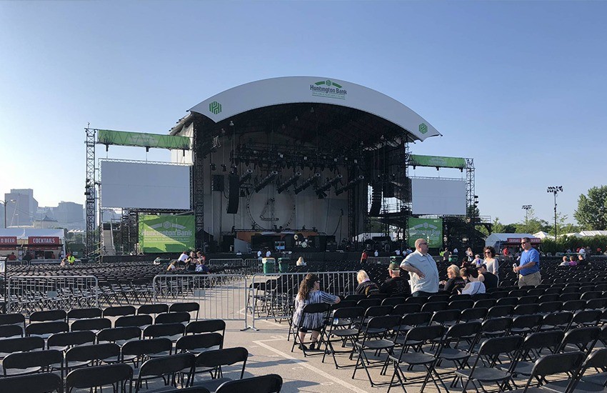 Jewell Events Catering Huntington Bank Pavilion at Northerly Island